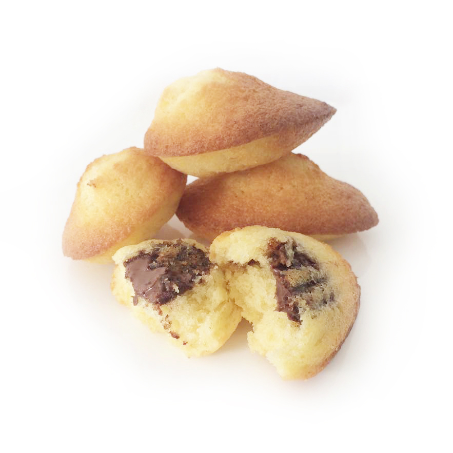 MADELEINES AU NUTELLA